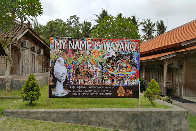 Painting and Sclupture Exhibition by Lugi Lugiono and Bambang adi Pramono