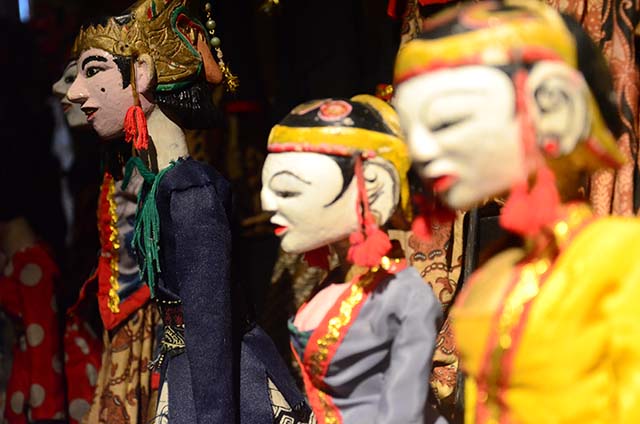 Golek Puppets